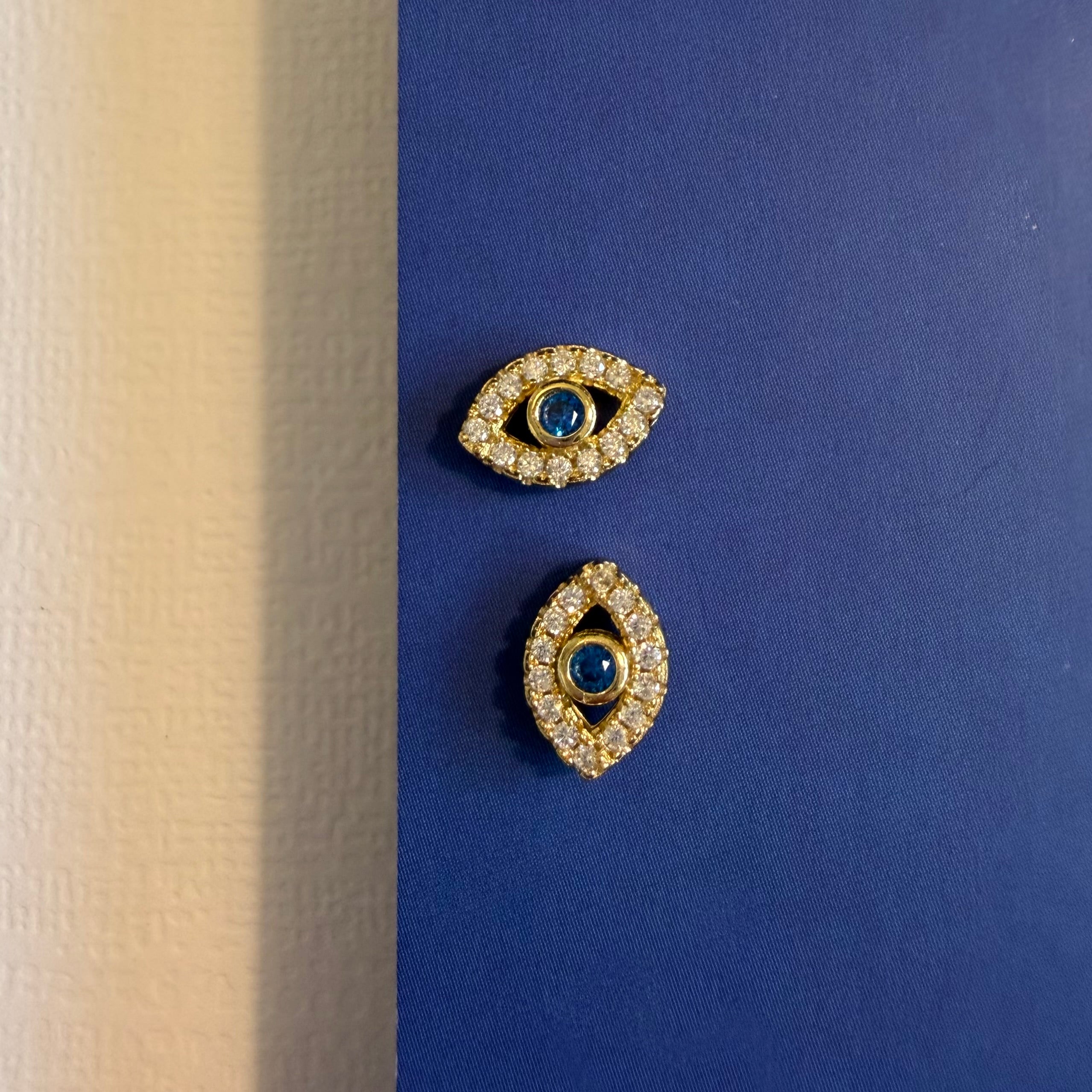 Evil eye studs
