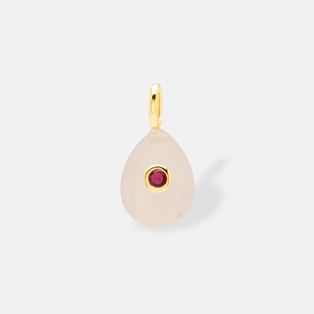 Teardrop charm pendant