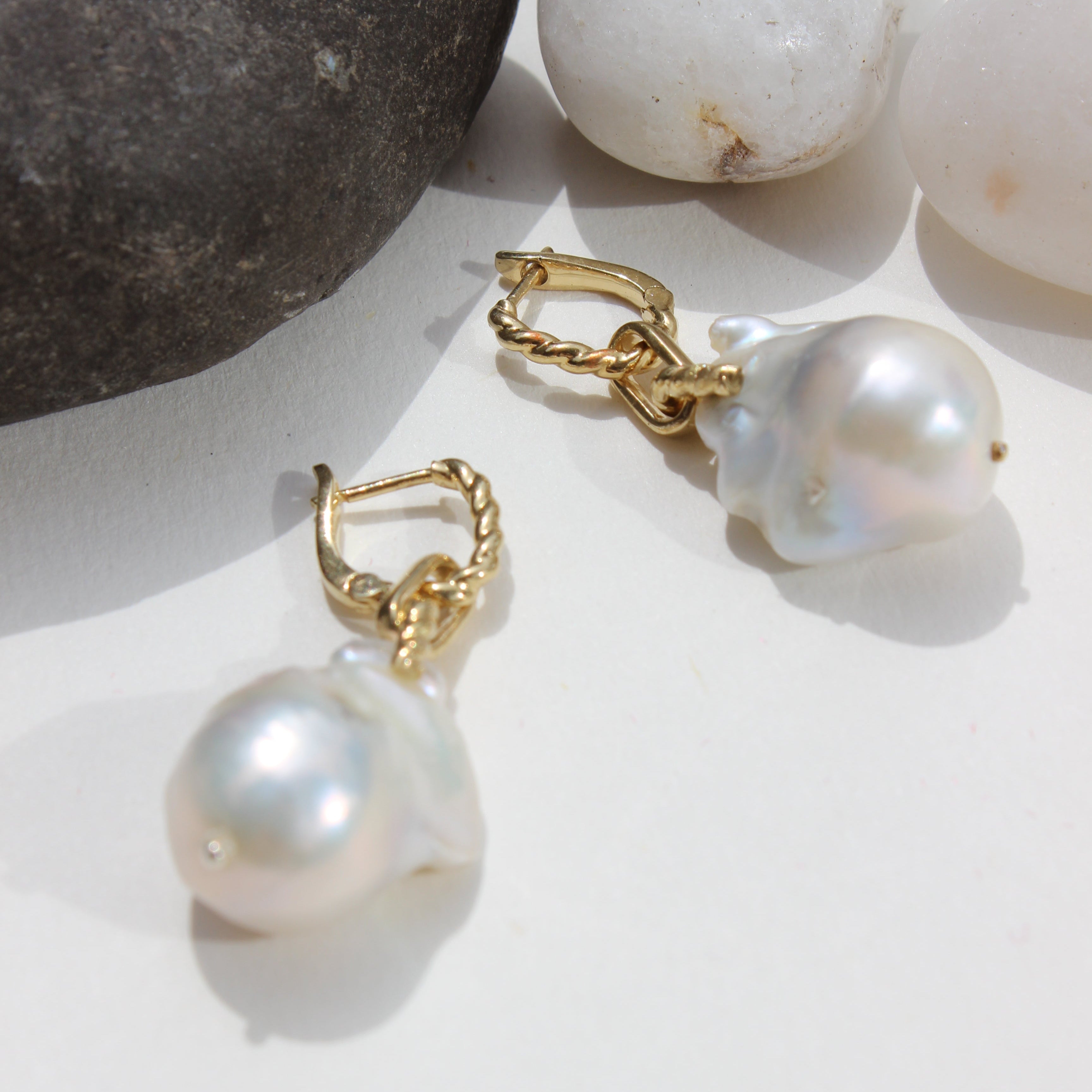 Golden Drift Earrings