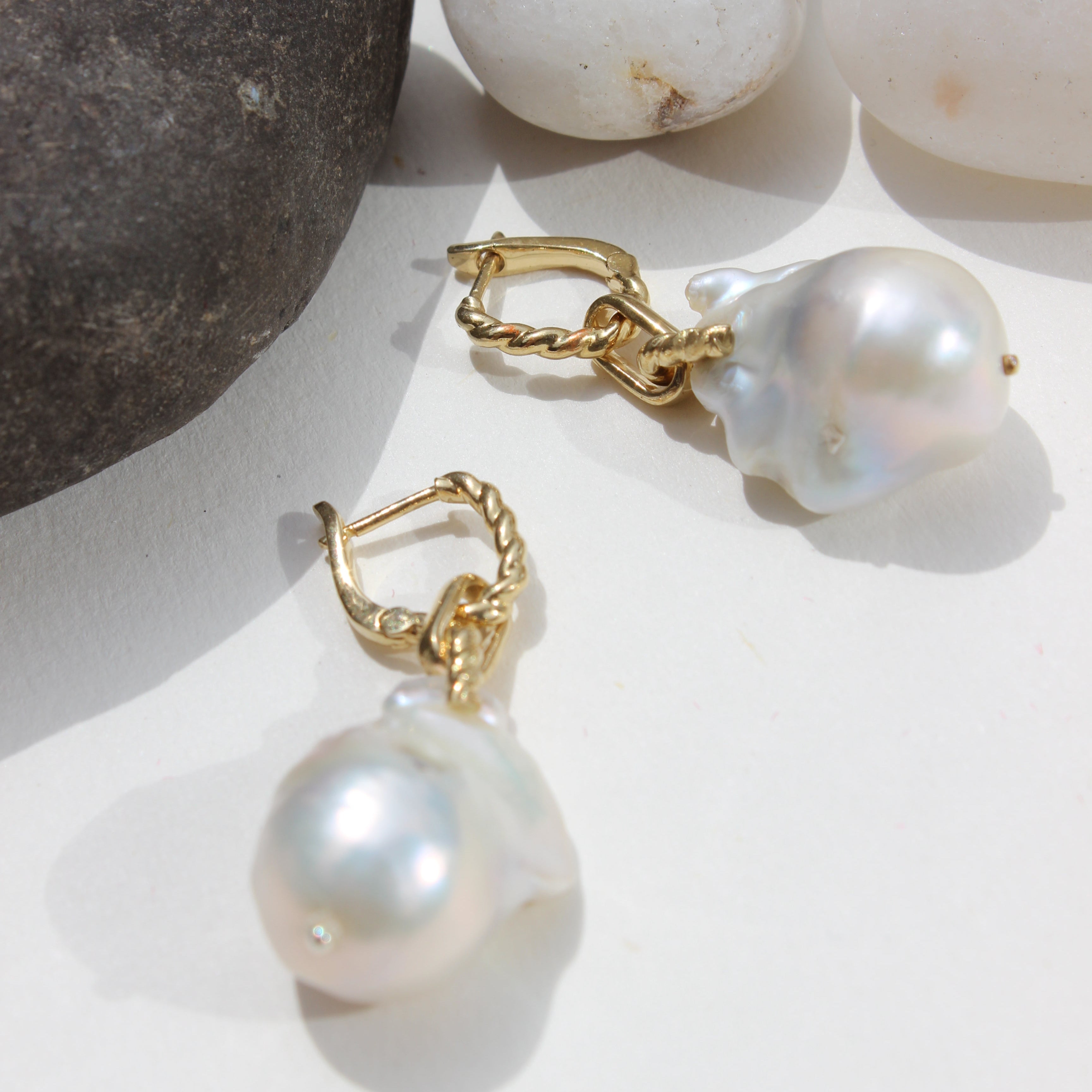 Golden Drift Earrings
