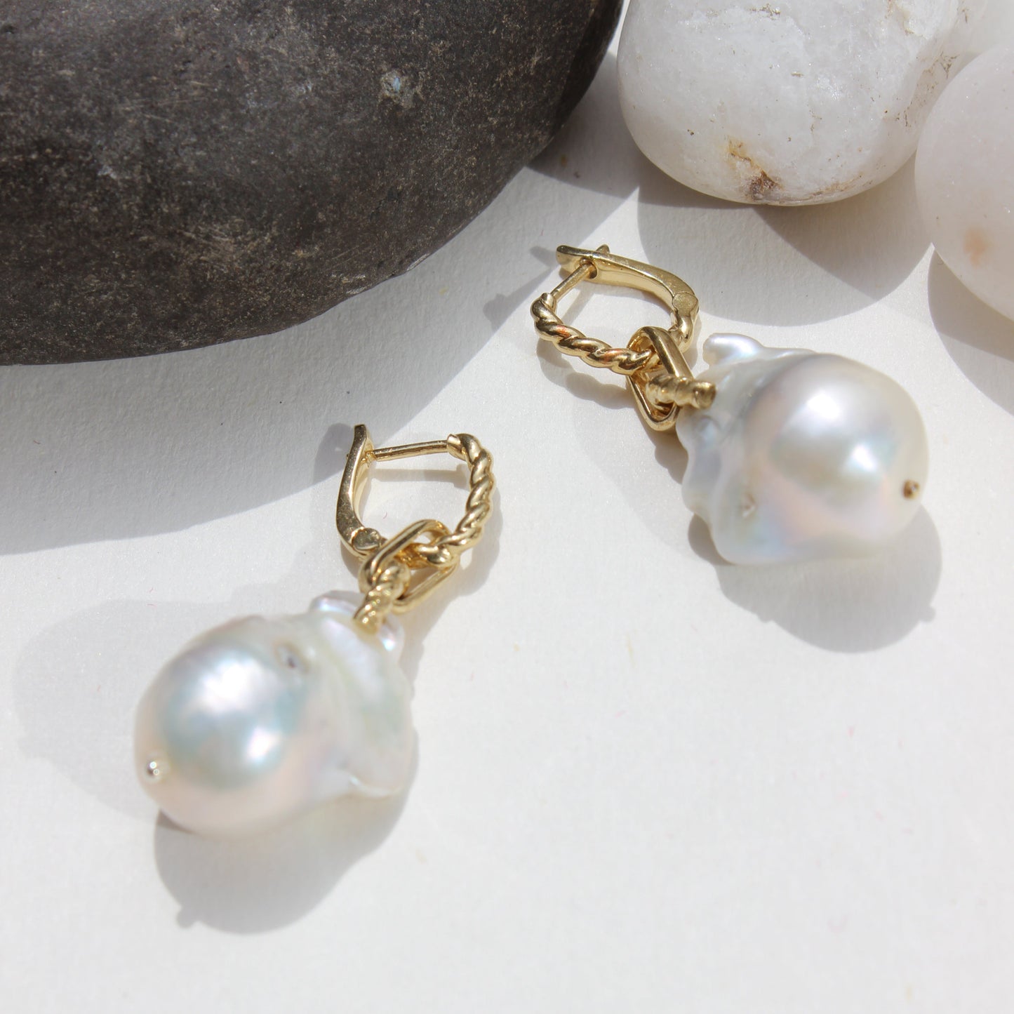 Golden Drift Earrings