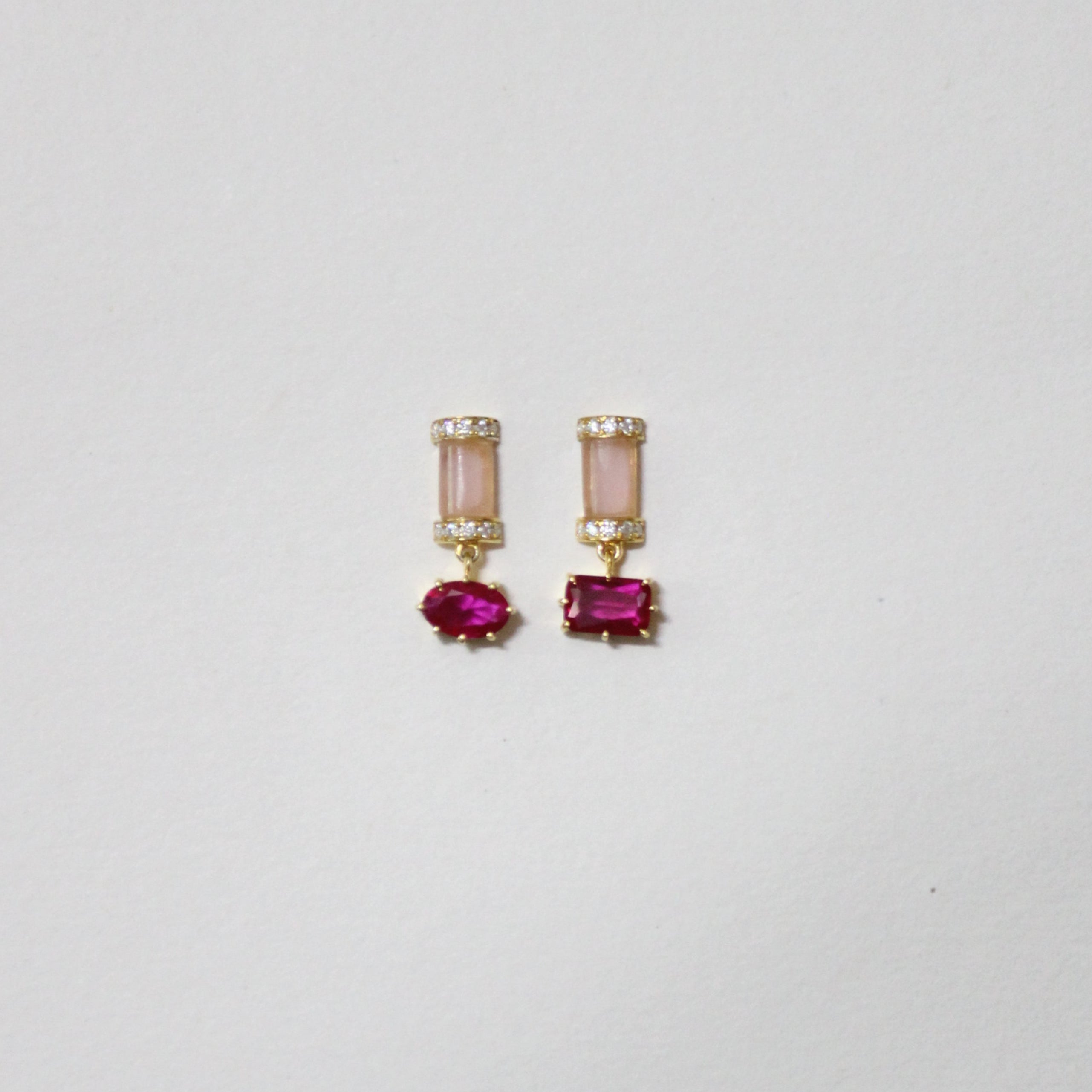 Citrus Spark Pink Earrings