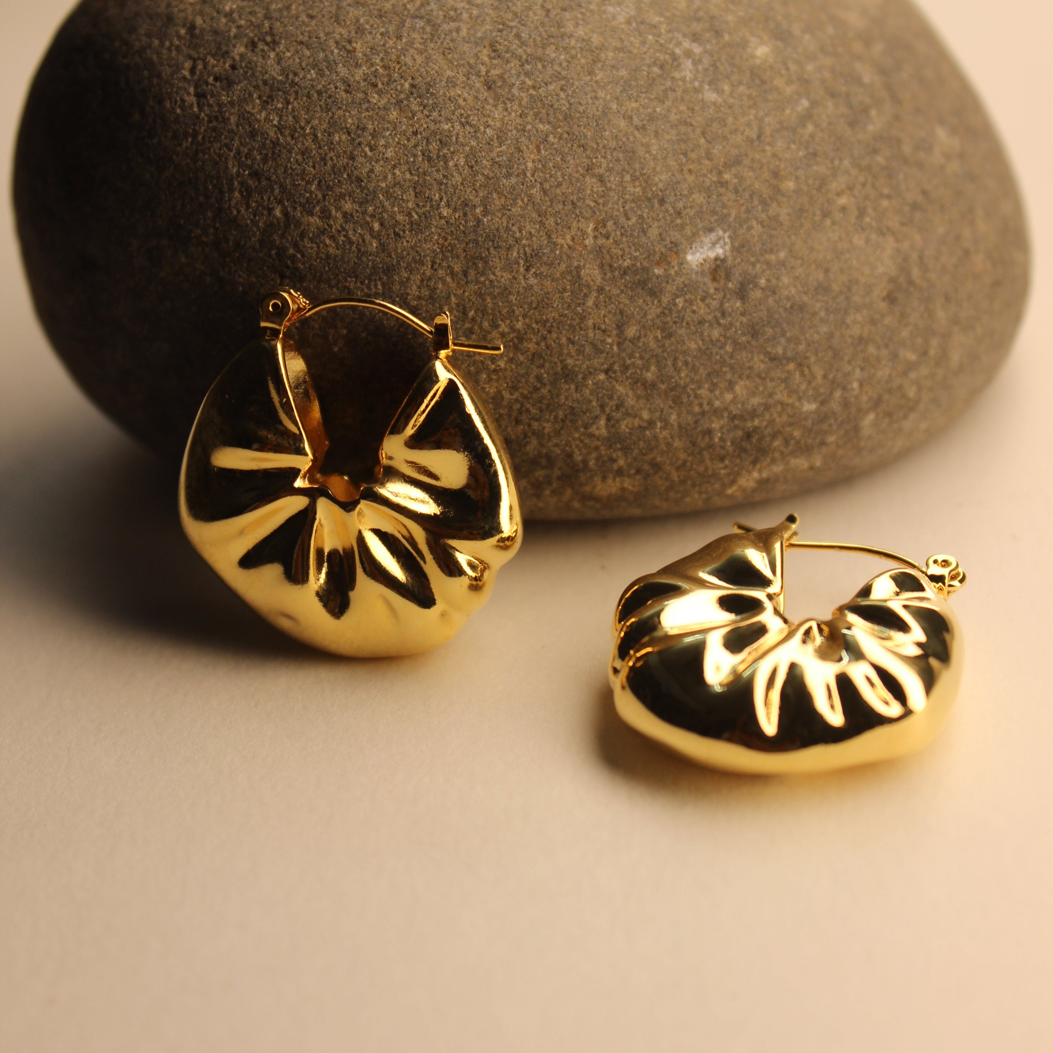 Petal Crush Hoop Earrings