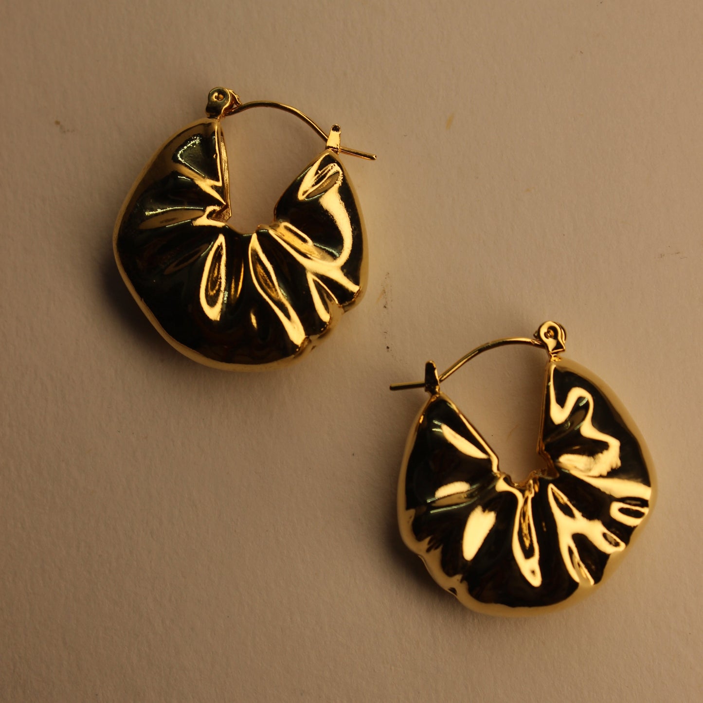 Petal Crush Hoop Earrings