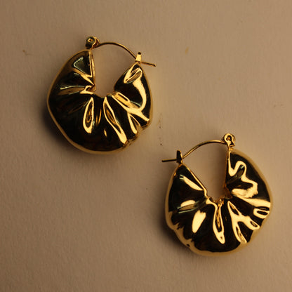 Petal Crush Hoop Earrings
