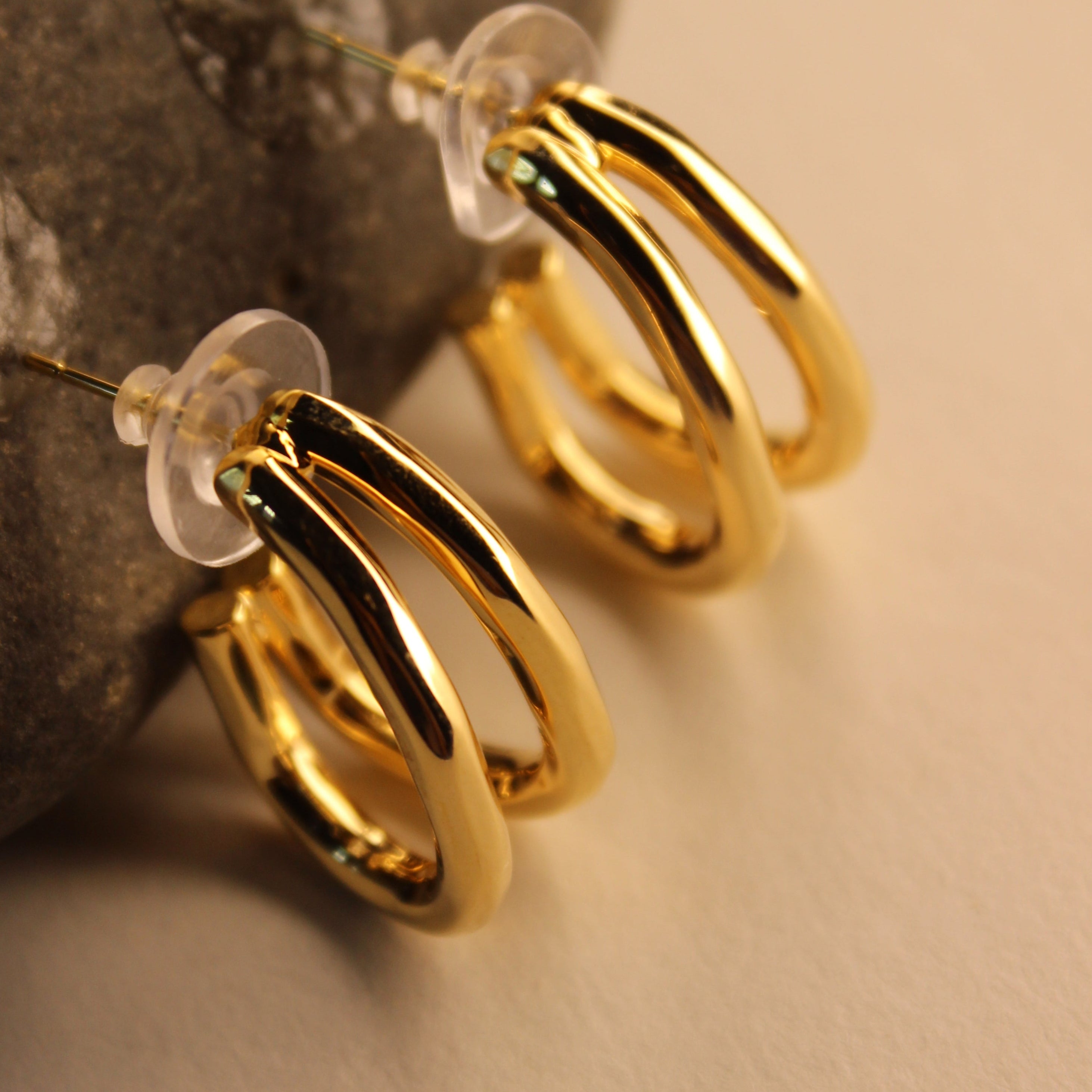 Calista Half-Hoop Earrings